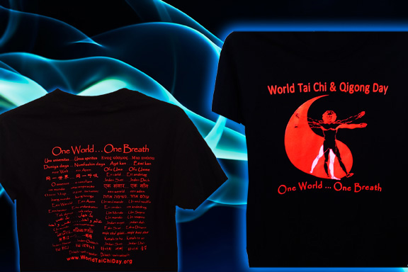 official t-shirts for world tai chi day
